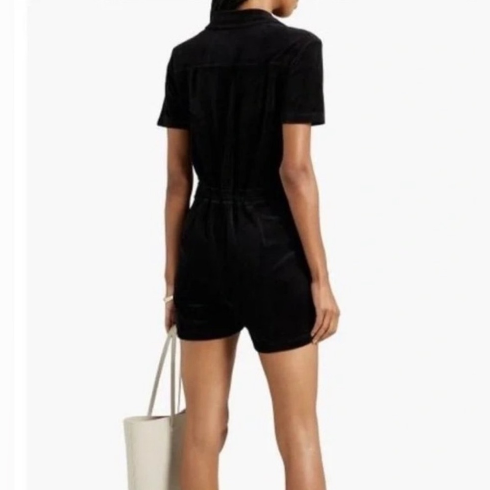 MONROW NWT VELOUR PLAYSUIT - Picture 2 of 5
